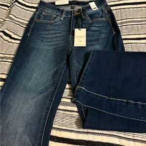 Judy Blue Deep Blue Wide Leg Jeans